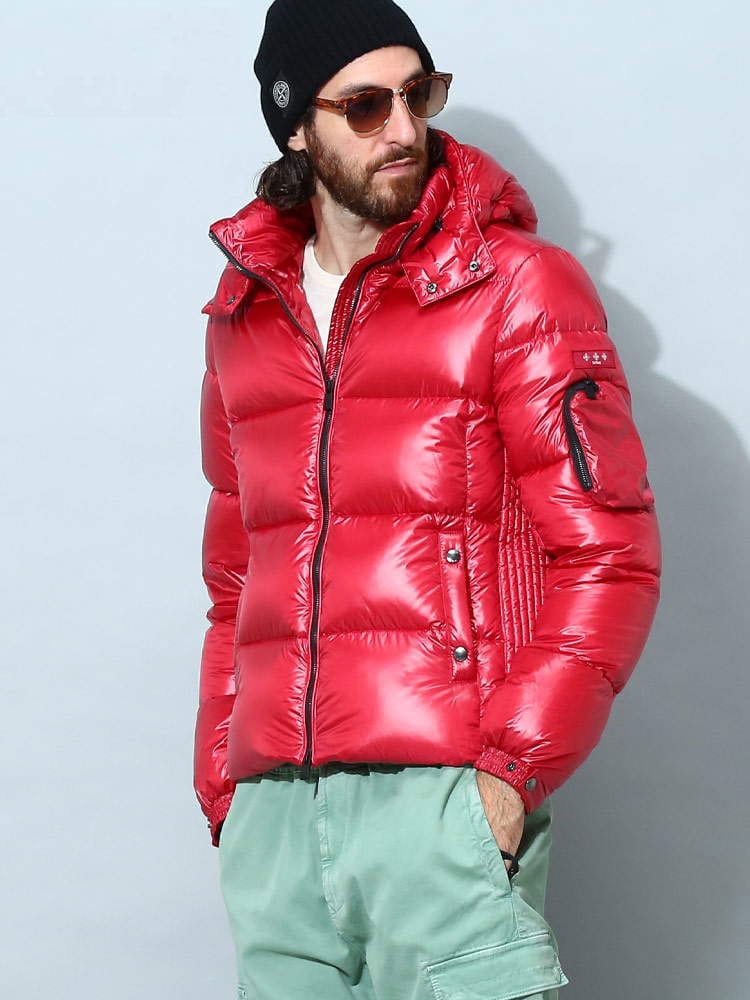 タトラス メンズ ダウン TATRAS ブランド ダウンジャケット ブルゾン フード着脱 フルジップ BELBO TRMTAT22A4562