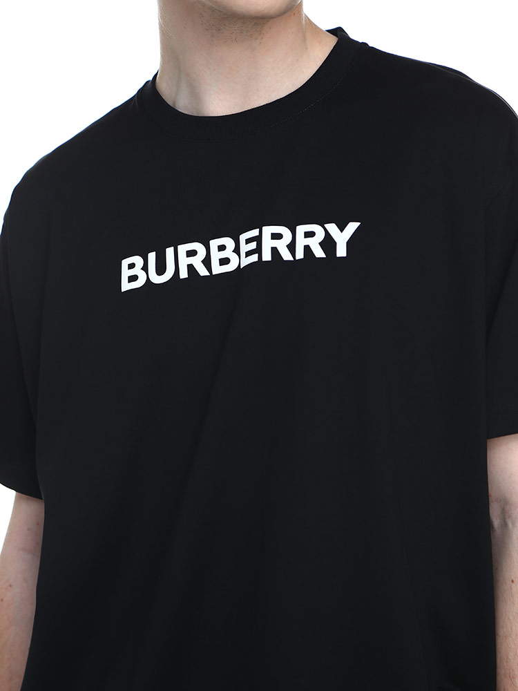 バーバリー メンズ Tシャツ 半袖 BURBERRY ブランド トップス シャツ カットソー ロゴ プリント コットン 【サカゼン公式通販】