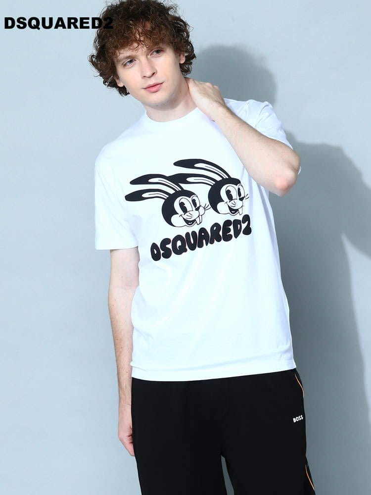 ディースクエアード メンズ Tシャツ 半袖 DSQUARED2 ブランド トップス 