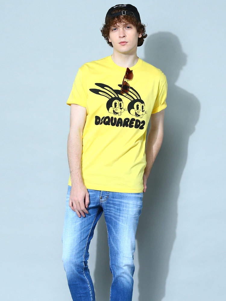 ディースクエアード メンズ Tシャツ 半袖 DSQUARED2 ブランド トップス 