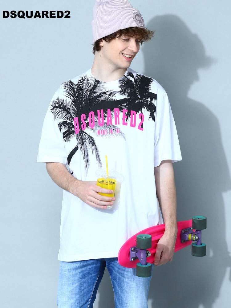 ディースクエアード メンズ Tシャツ 半袖 DSQUARED2 ブランド トップス 