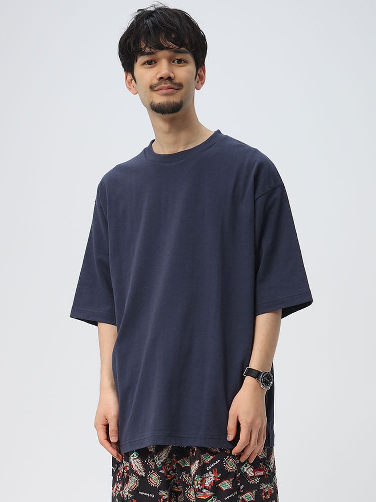 WOODEN DOLL (ウッディンドール) USAコットン 無地 5分袖 BIG Tシャツ