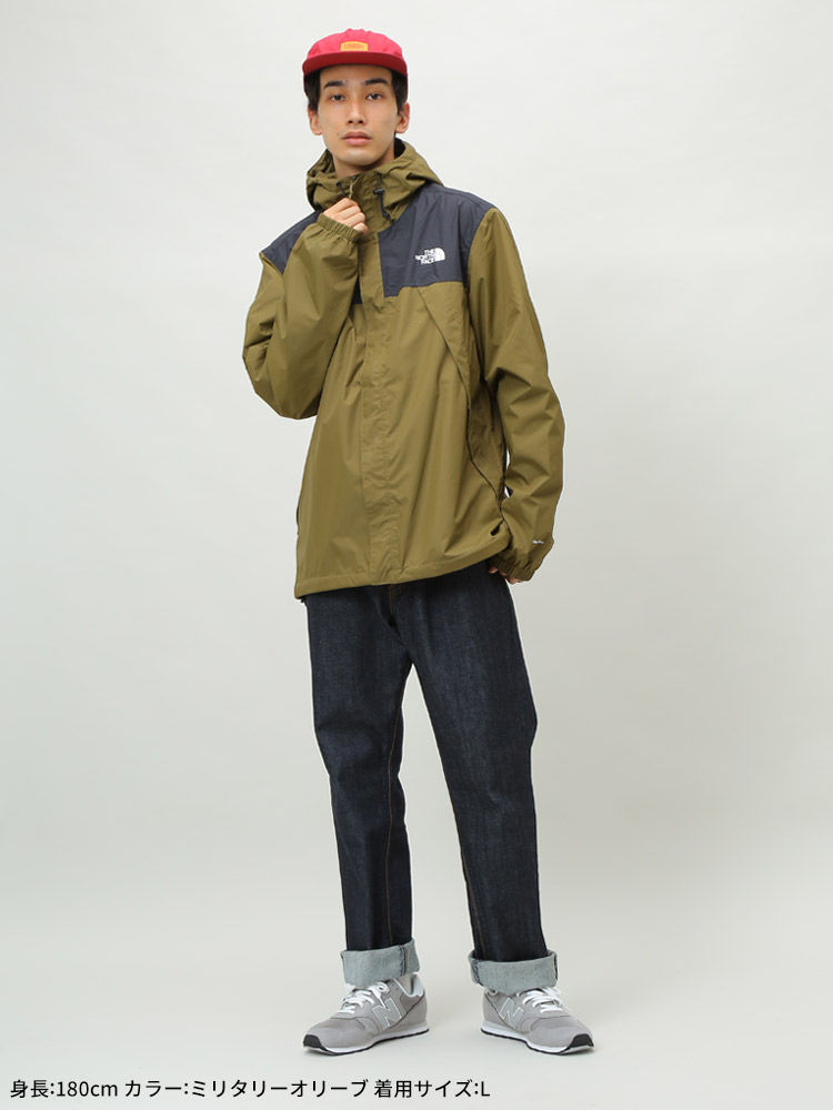 THE NORTH FACE (ザ ノースフェイス) ロゴプリント フルジップ マウンテンパーカー DRYVENT AN【サカゼン公式通販】