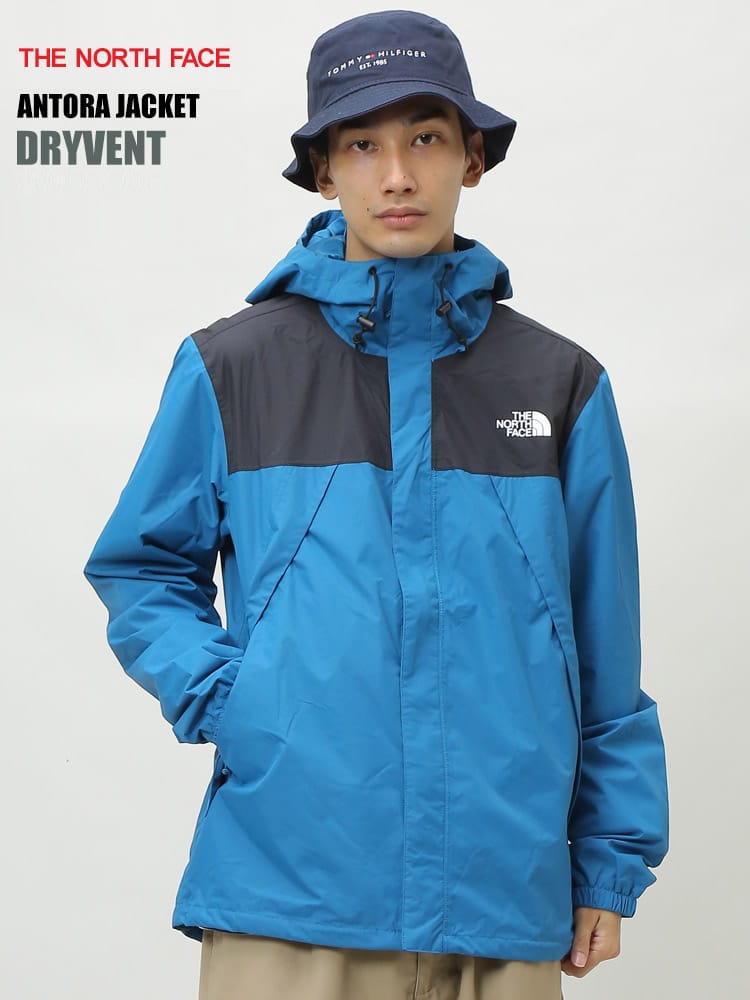 THE NORTH FACE (ザ ノースフェイス) ロゴプリント フルジップ マウンテンパーカー DRYVENT ANTORA JACKET