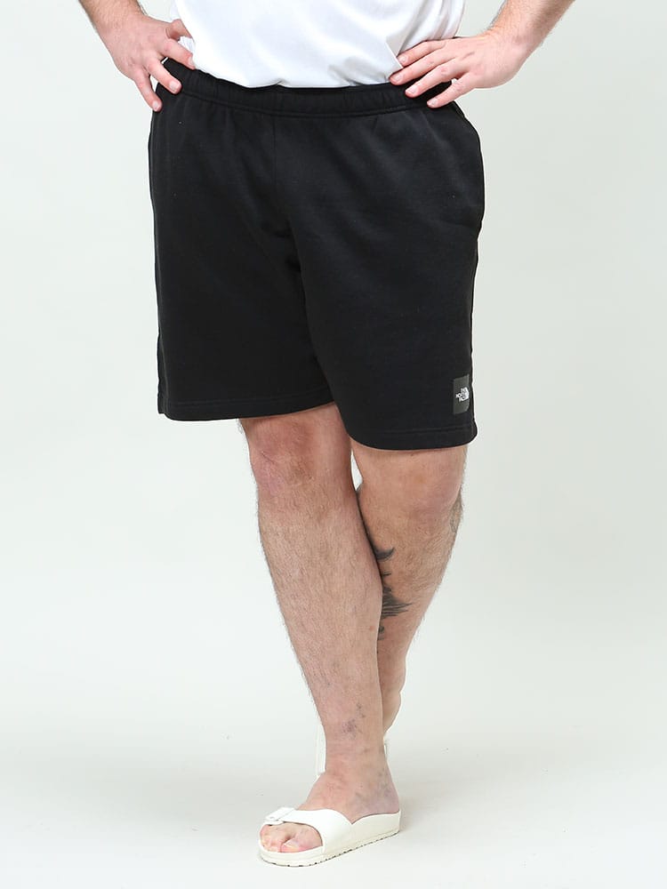 大きいサイズ メンズ THE NORTH FACE (ザ ノースフェイス) 裏起毛 ワンポイント ショートパンツ M NEVER STOP SHORT