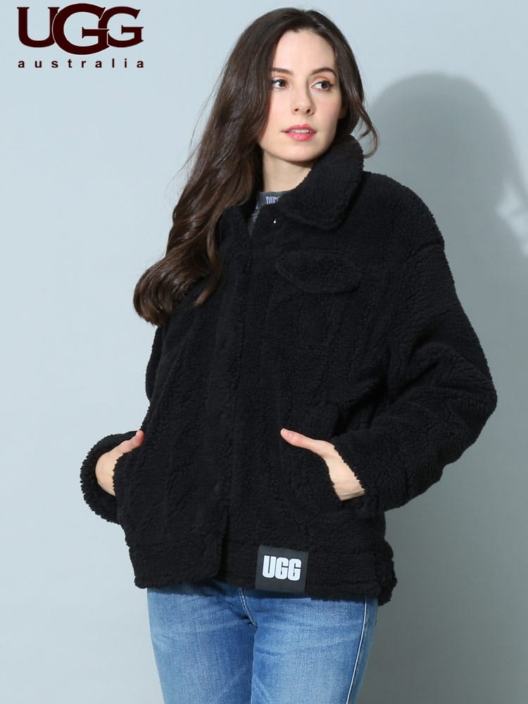 アグ オーストラリア レディース ブルゾン UGG Australia ブランド ボア トラッカージャケット アウター Frankie Sheapa Trucker Jacket UGGL1113951A