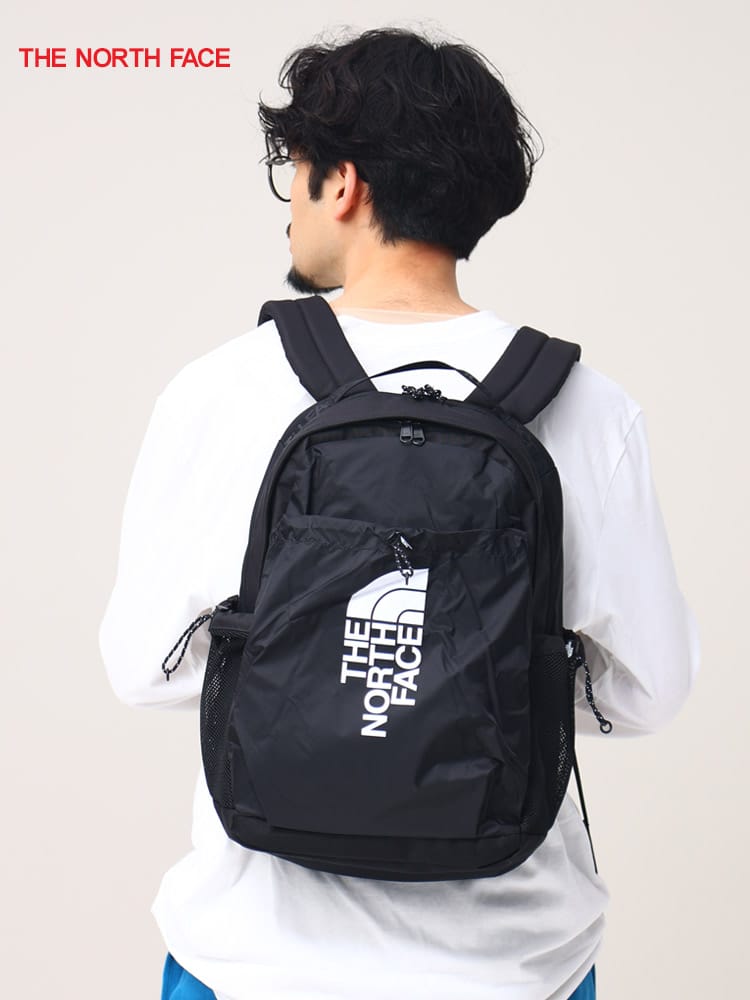 THE NORTH FACE (ザ ノースフェイス) ロゴプリント バックパック ボ 