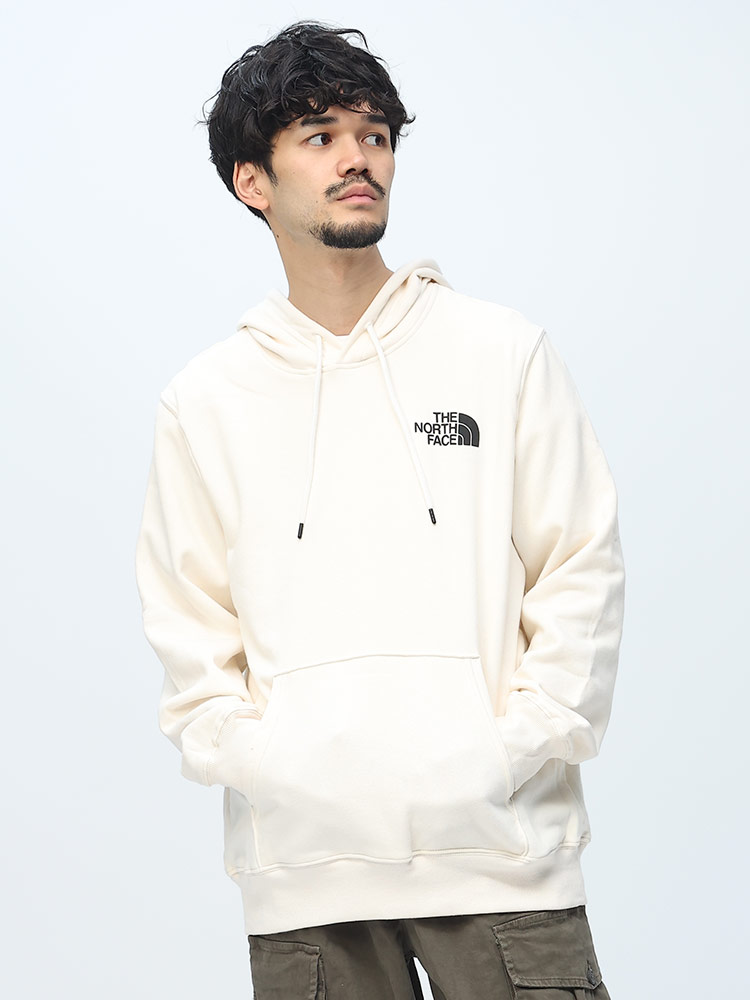 THE NORTH FACE (ザ ノースフェイス) 裏起毛 グラフィックロゴ プリント プルオーバー 長袖 パーカー Places We Love Hoodie