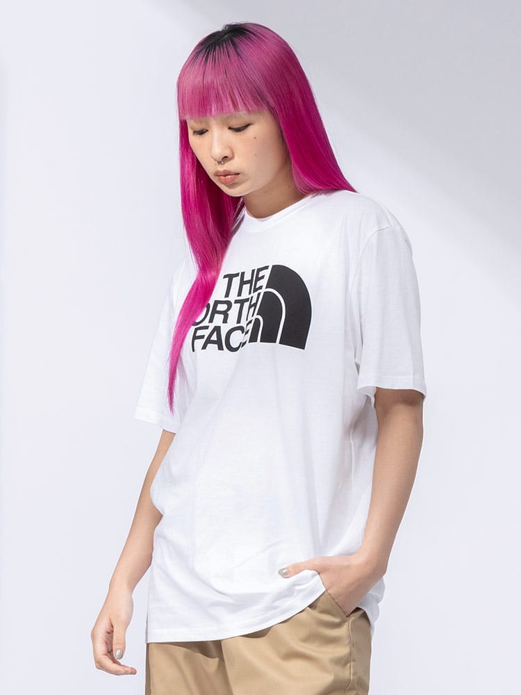 THE NORTH FACE (ザ ノースフェイス) ロゴプリント クルーネック 半袖 Tシャツ Half Dome Tee
