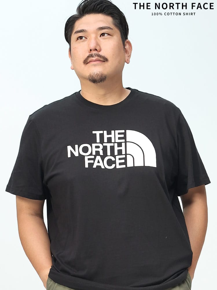 在庫処分 返品交換不可 THE NORTH FACE ザ ノースフェイス 半袖 Tシャツ ロゴプリント クルーネック ロゴT 大きいサイズ メンズ カットソー ブランド
