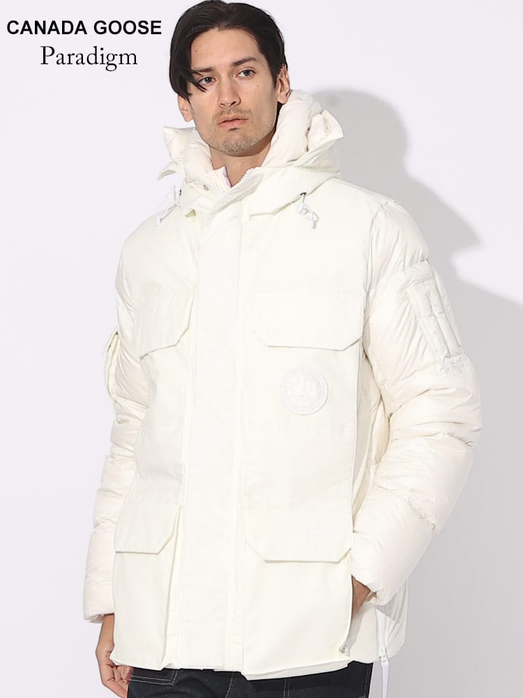 CANADA GOOSE (カナダグース) 異素材切り替え フルジップ ダウンジャケット Paradigm CG2058MW ブランド メンズ 男性 アウター