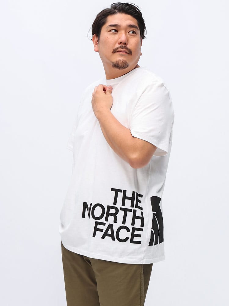 半袖 Tシャツ 裾BIGロゴ クルーネック S/S BRAND PROUD TEE NF0A812I トップス 大きいサイズ メンズ