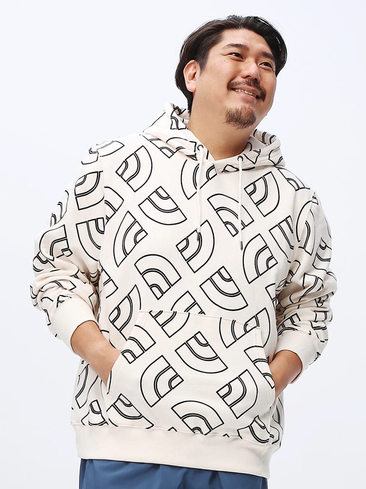 パーカー ポケット付き プルオーバー AOP HOODIE NF0A81YFD22 トップス 裏起毛 長袖 大きいサイズ メンズ