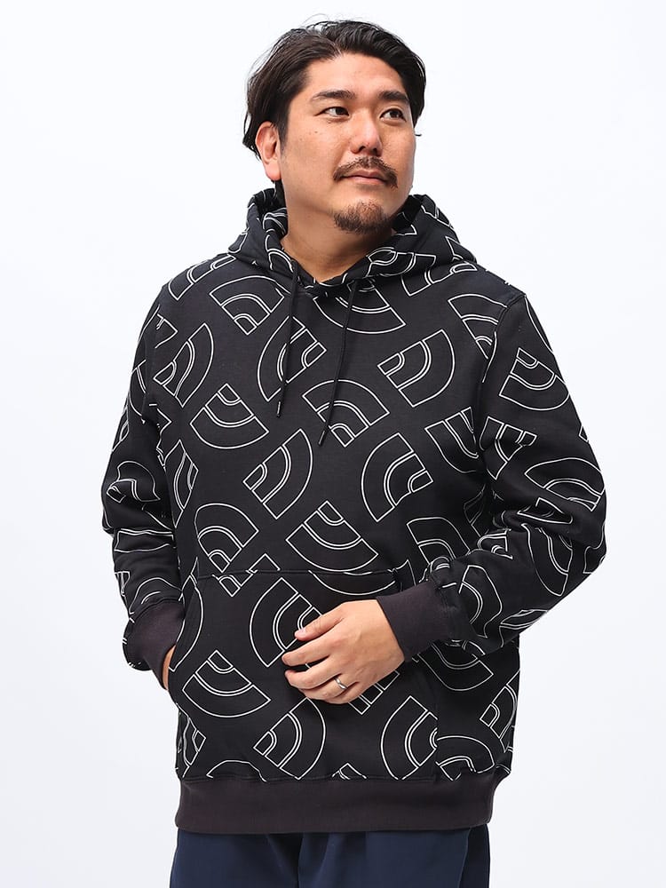 パーカー ポケット付き プルオーバー AOP HOODIE NF0A81YFD22 トップス 裏起毛 長袖 大きいサイズ メンズ