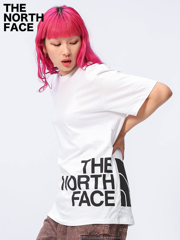 THE NORTH FACE (ザ ノースフェイス) 裾ロゴ クルーネック 半袖 Tシャツ BRAND PROUD TEE NF0A812ID12