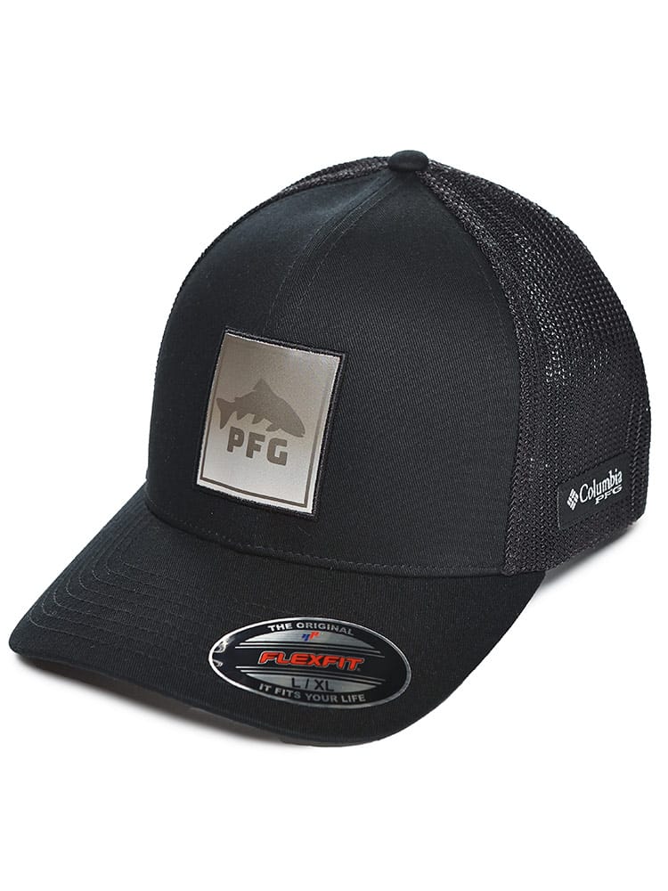 ワークキャップ PFGパッチ メッシュキャップ FLEXFIT 帽子 大きいサイズ メンズ