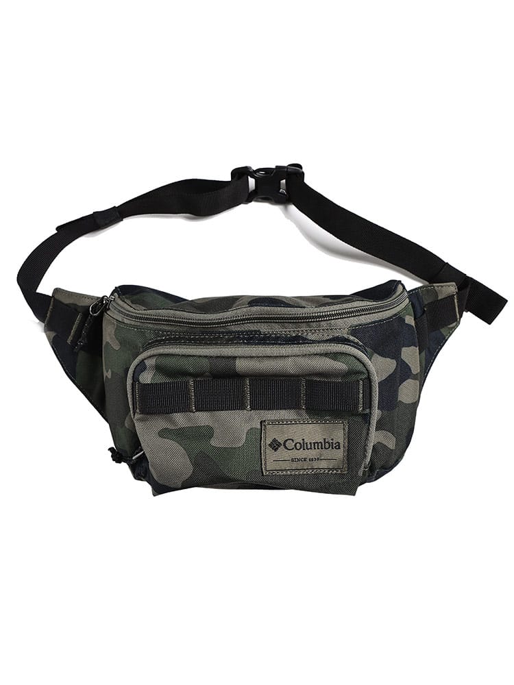 ウエストバック 無地＆カモフラ柄 デイジーチェーン付き ZIGZAG HIP PACK 鞄 ウエストポーチ 大きいサイズ メンズ