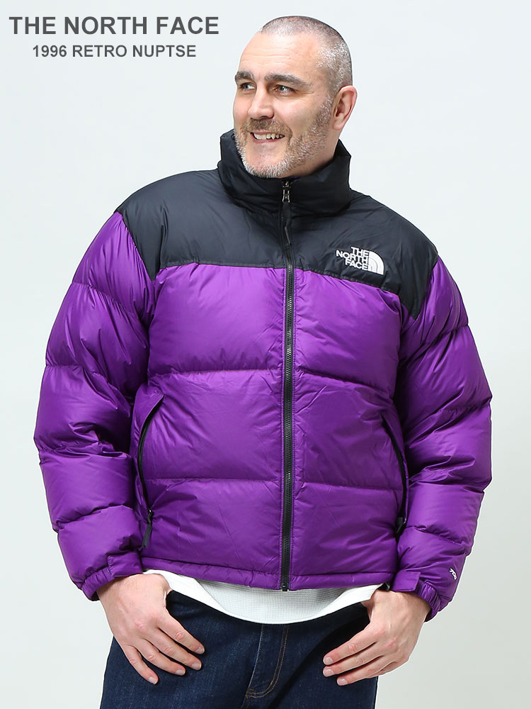 ダウンジャケット ロゴ刺繍 切り替え フルジップ 700フィル 1996 RTRO
