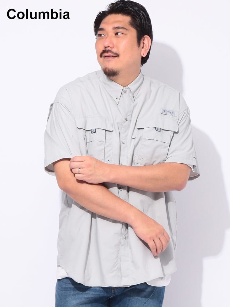 多数ポケット ボタンダウン バハマII 半袖 シャツ BAHAMA II 大きいサイズ メンズ