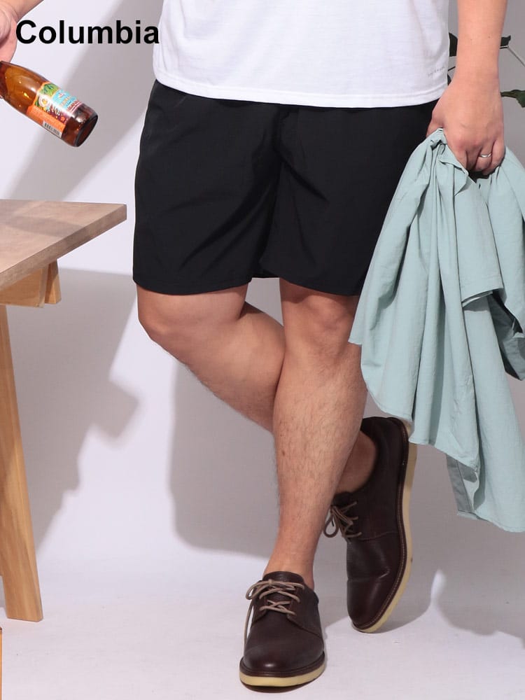 吸汗速乾 ウエストゴム メッシュライナー付 オムニウィック ハイク ブリーフ ショートパンツ 大きいサイズ メンズ
