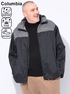 Columbia コロンビア ナイロンジャケット 撥水 防水 GLENNAKER LAKE2JKT（グレンネーカー レイク リ レインジャケット）フード収納 ブランド マウンテンパーカー