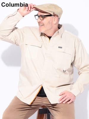 長袖シャツ  ツイル ワーク SHIRT トップス  カジュアルシャツ 無地 ポケット 大きいサイズ メンズ