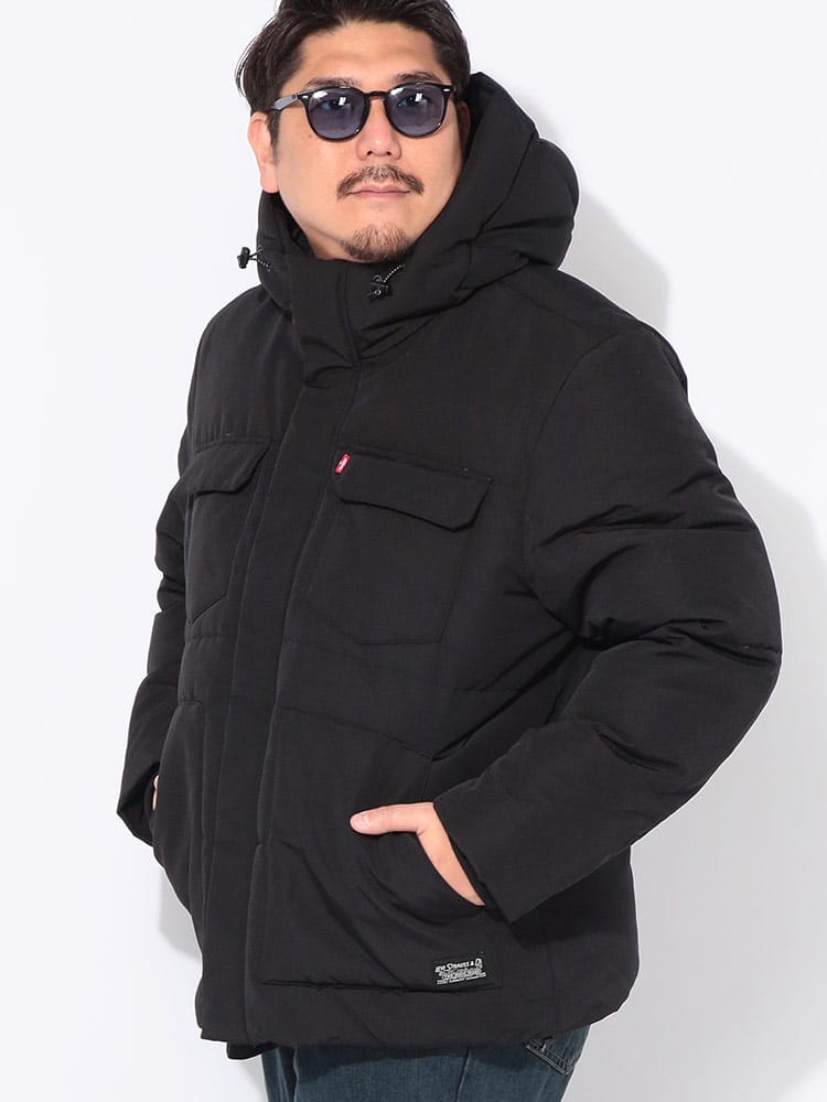 ジャケット フード 中綿 ブルゾン アウター 防寒 秋 冬 大きいサイズ 