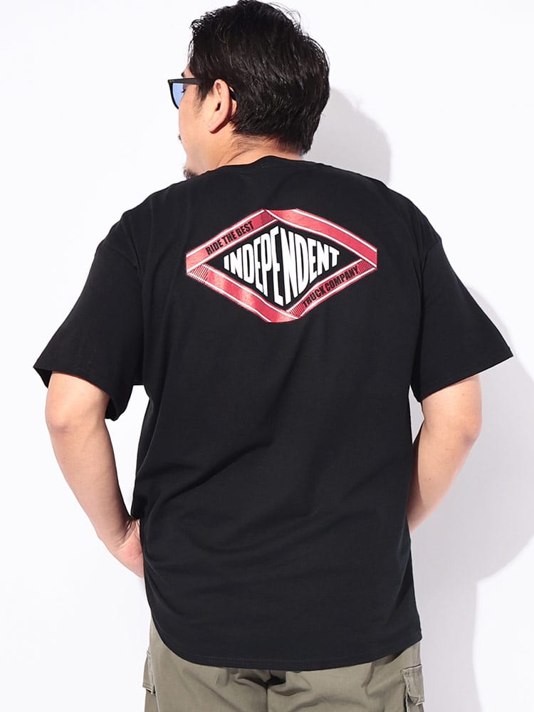 Tシャツ 半袖 メンズ 大きいサイズ SCROLL 2 ヘビーウェイト バックプリント クルーネック カットソー トップス スケートボード ブランド 春 夏