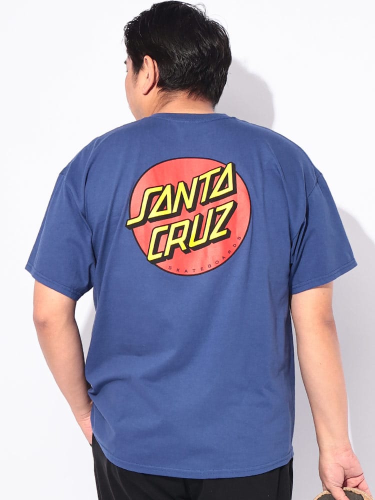 Tシャツ 半袖 メンズ 大きいサイズ CLASSIC DOT ヘビーウェイト バックプリント クルーネック カットソー トップス スケートボード ブランド 春 夏