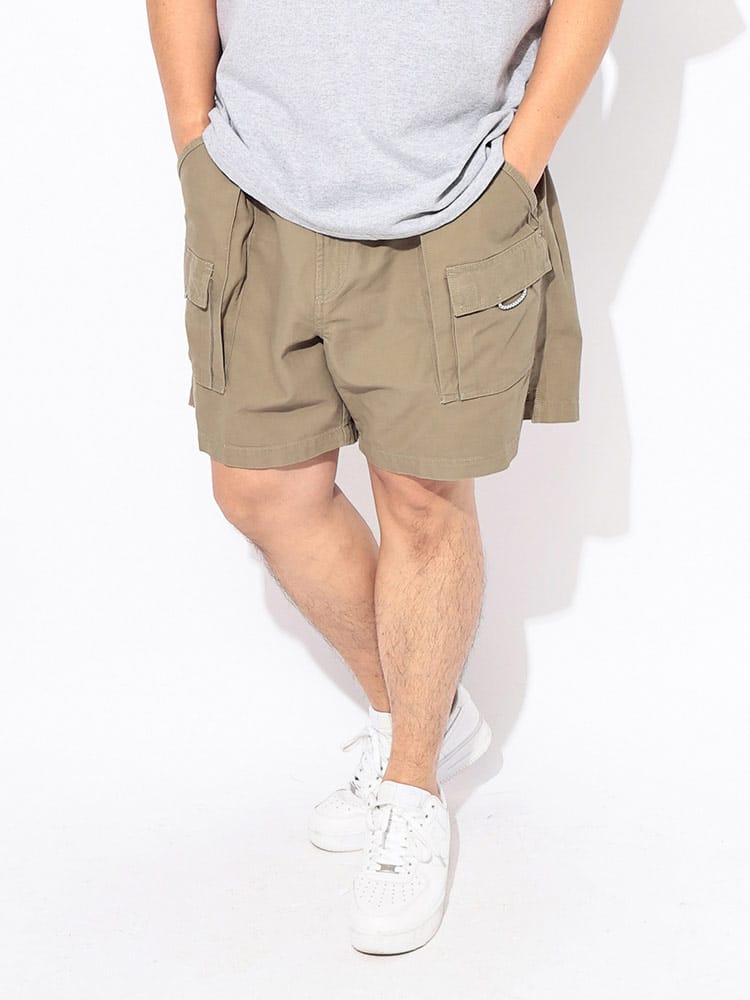 ショートパンツ メンズ 大きいサイズ BREWHA II SHORT オムニシェイド UVカット ショーツ ボトムス アウトドア キャンプ レジャー 紫外線対策 春 夏