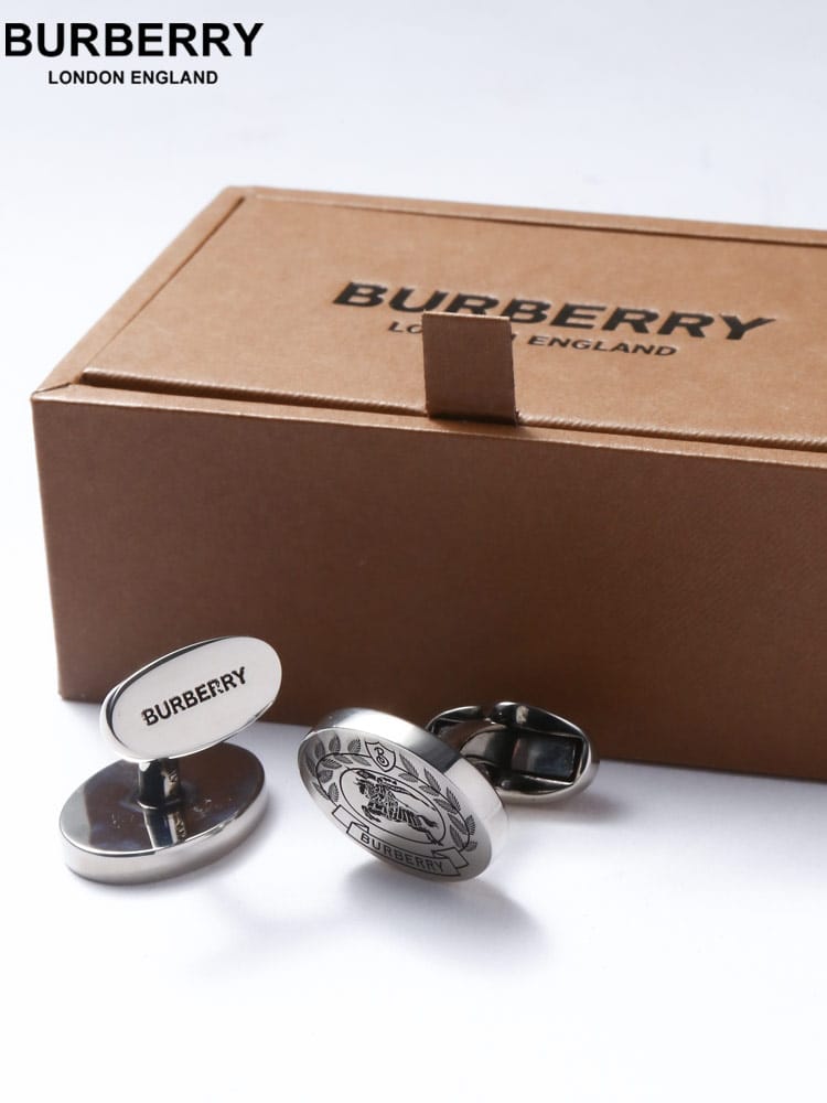BURBERRY (バーバリー) パラジウムプレート カフリンクス BB8064154 ブランド