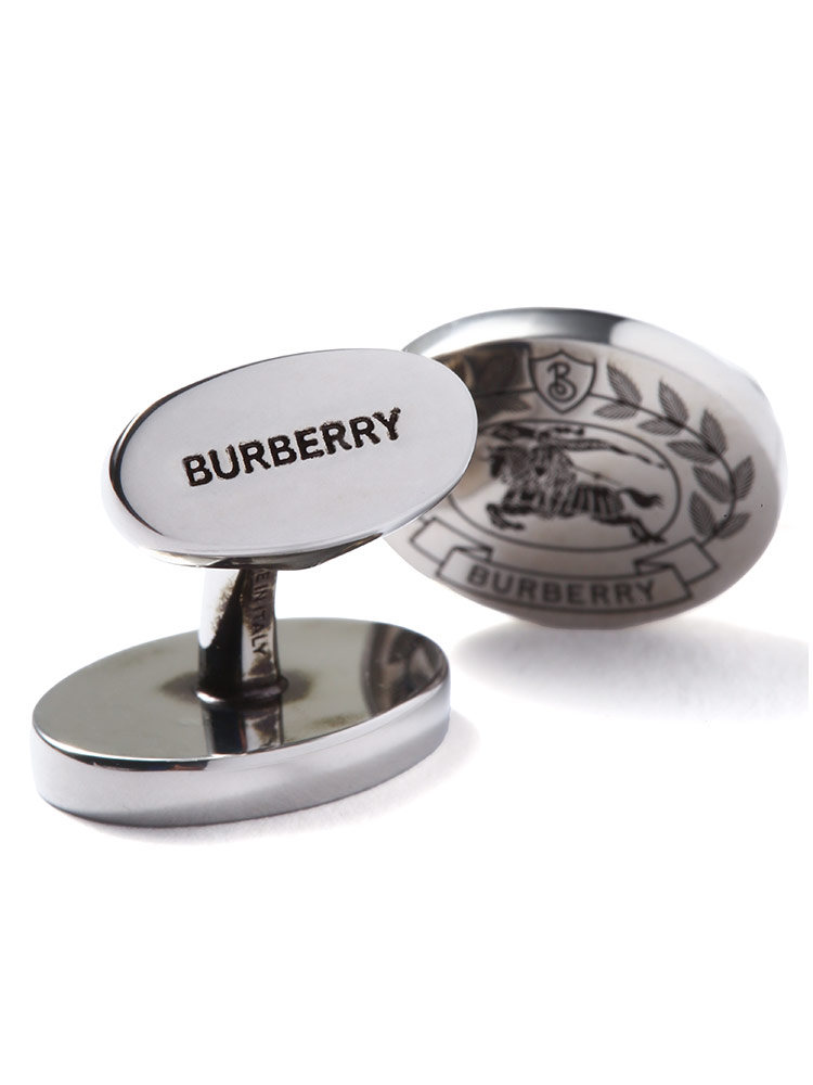 BURBERRY (バーバリー) パラジウムプレート カフリンクス BB8064154 ブランド【サカゼン公式通販】