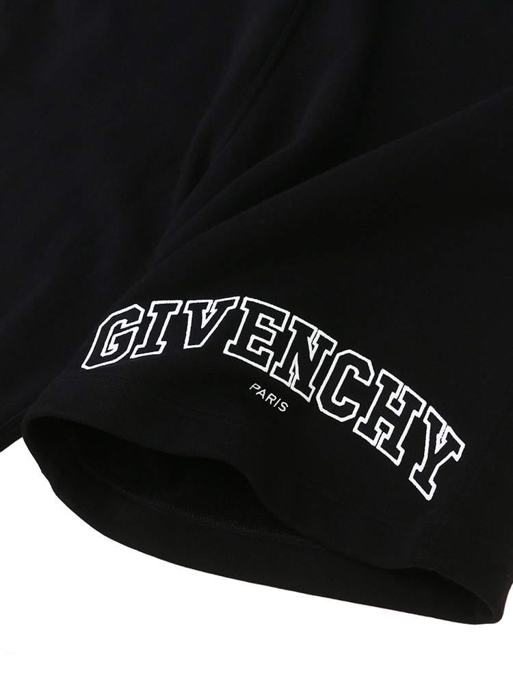 GIVENCHY (ジバンシィ) ロゴ刺繍 スウェット ショートパンツ 