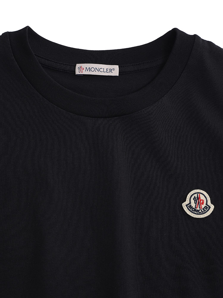 MONCLER (モンクレール) ワンポイント クルーネック Tシャツ MCB8C0003383907【サカゼン公式通販】