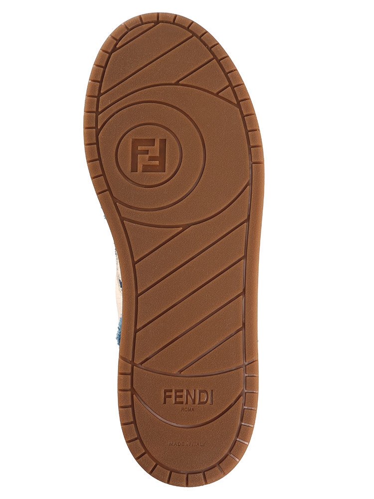 FENDI (フェンディ) FDマッチ デニム ローカットスニーカー ...