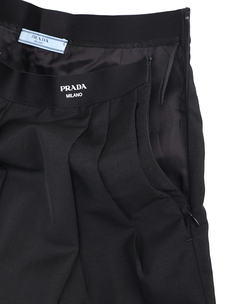 PRADA (プラダ) ツータック ストレート パンツ PRLP230H ブランド 