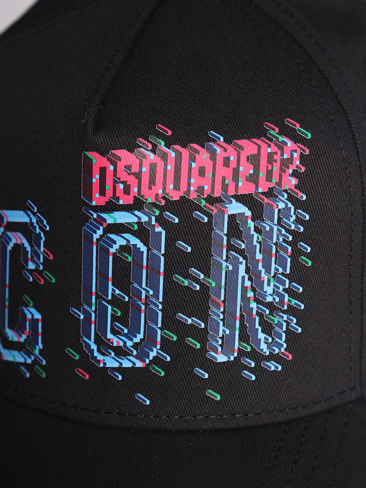 DSQUARED2 (ディースクエアード) ネオンICON コットン キャップ D2BCM071705C01 ブランド 【サカゼン公式通販】