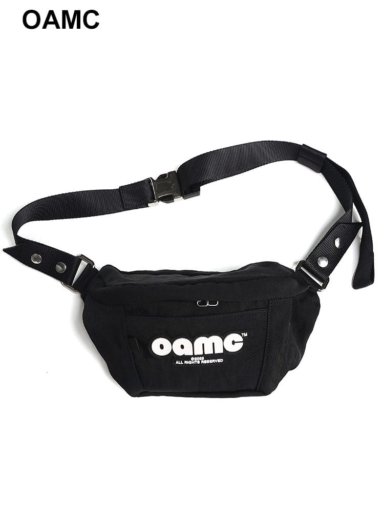 OAMC (オーエーエムシー) ロゴ ウエストバッグ TAIGA WAIST BAG OA23A28OAB07 ブランド メンズ 男性 バッグ 鞄