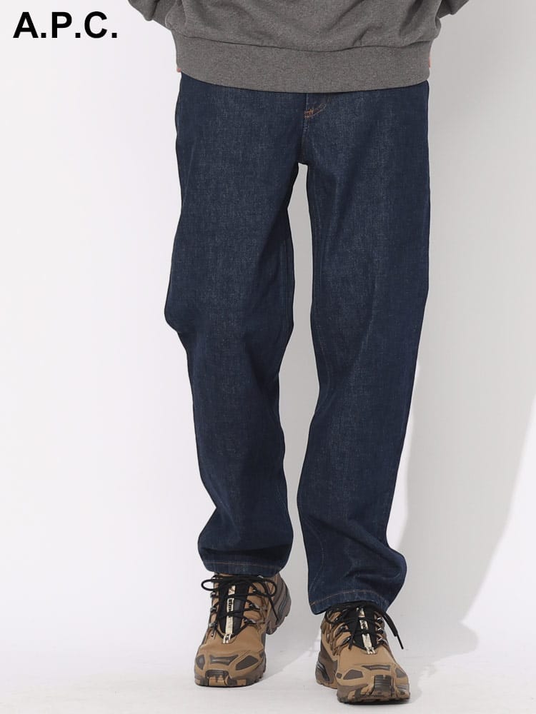 オンラインストア限定】 A.P.C. (アーペーセー) インディゴ ジップ 