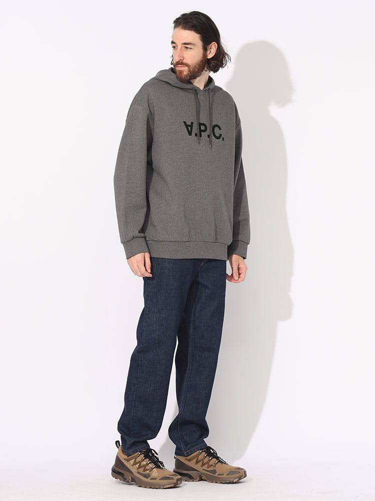 オンラインストア限定】 A.P.C. (アーペーセー) インディゴ ジップ 