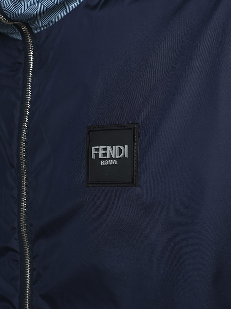 FENDI (フェンディ) リバーシブル フルジップ ジャケット FDFAA906APX6 ...