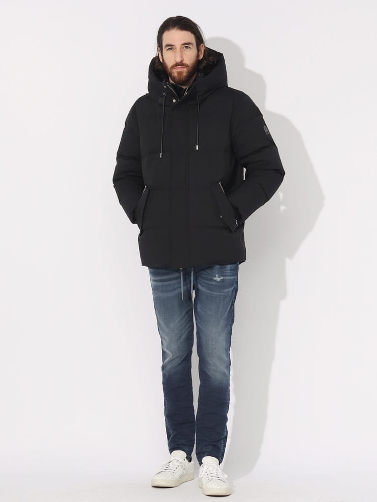MACKAGE (マッカージュ) レイヤード フルジップ ダウンジャケット 
