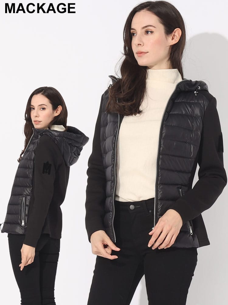MACKAGE (マッカージュ) フロントダウン フルジップ ジャケット DELLA Z MKGDELLAZ3 ブランド レディース アウター