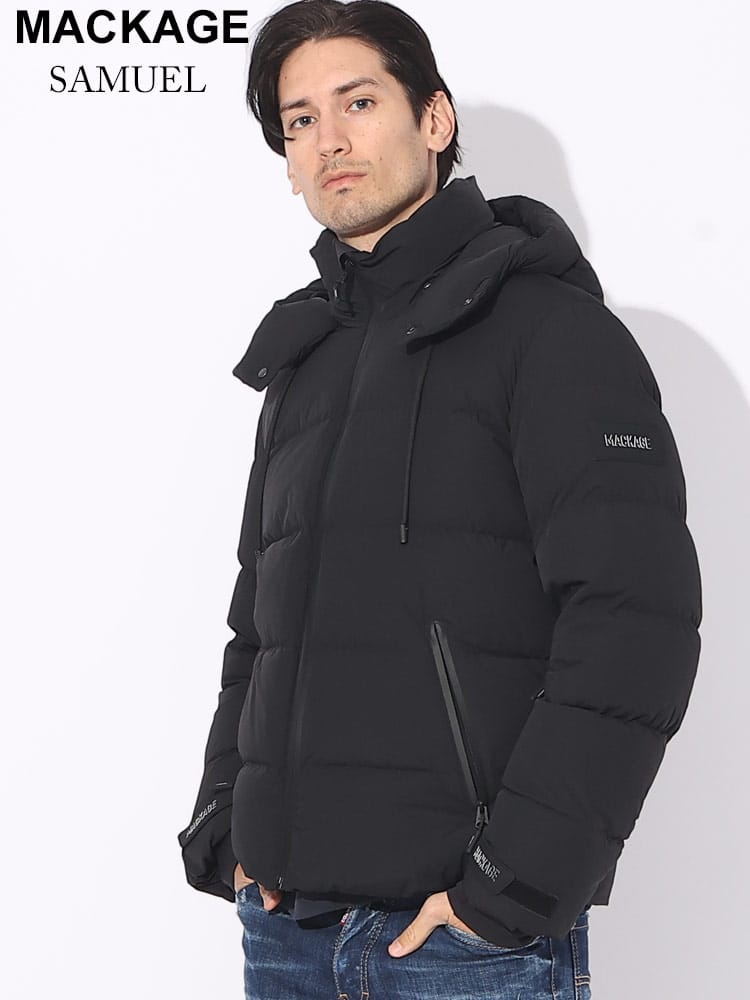 MACKAGE (マッカージュ) フード着脱 フルジップ SAMUEL ダウン 