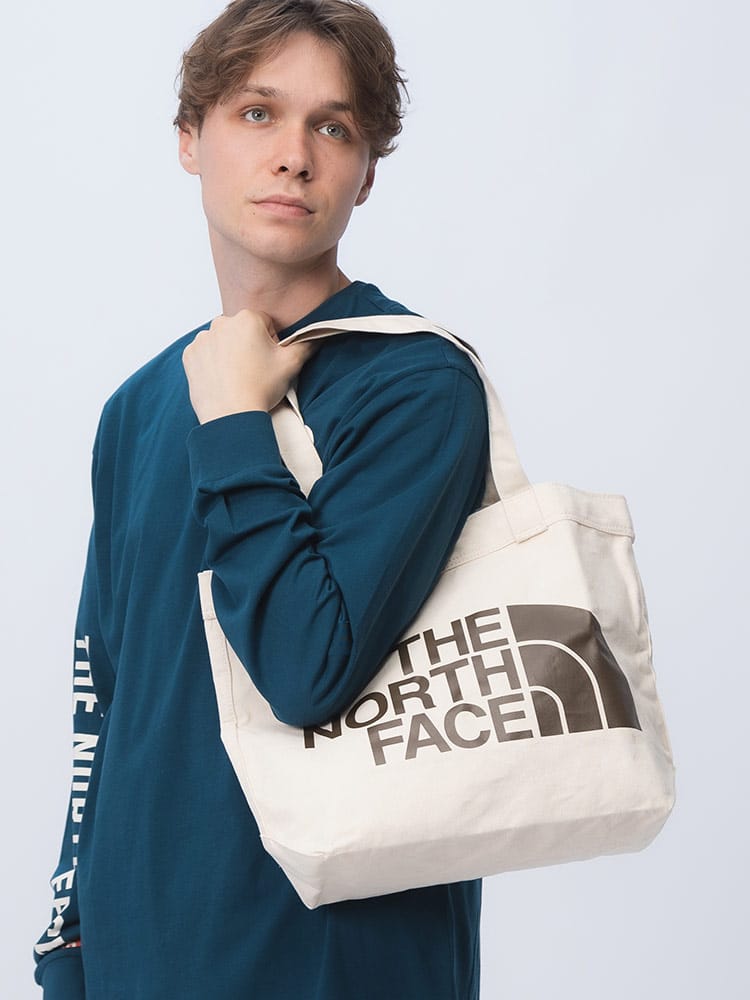 THE NORTH FACE (ザ ノースフェイス) ロゴプリント コットン トートバッグ COTTON TOTE NF0A3VWQ