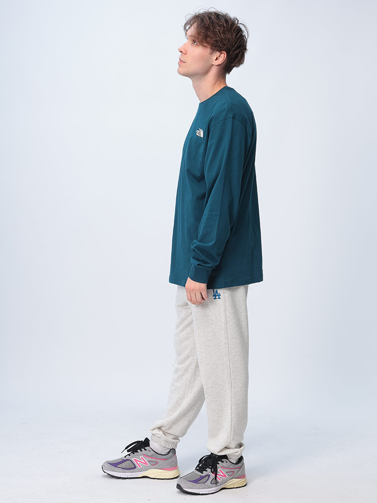 THE NORTH FACE (ザ ノースフェイス) 袖ラインロゴ 長袖 Tシャツ