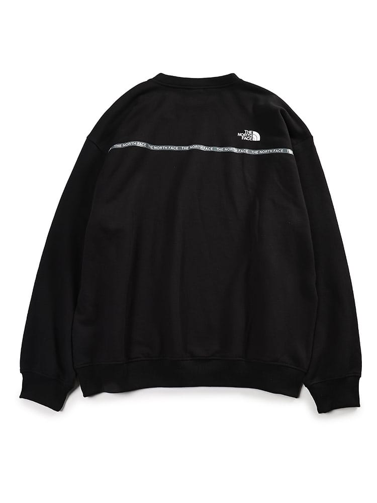 THE NORTH FACE (ザ ノースフェイス) 裏起毛 ネックロゴ クルーネック トレーナー ZUMU CREW NF0A89FH