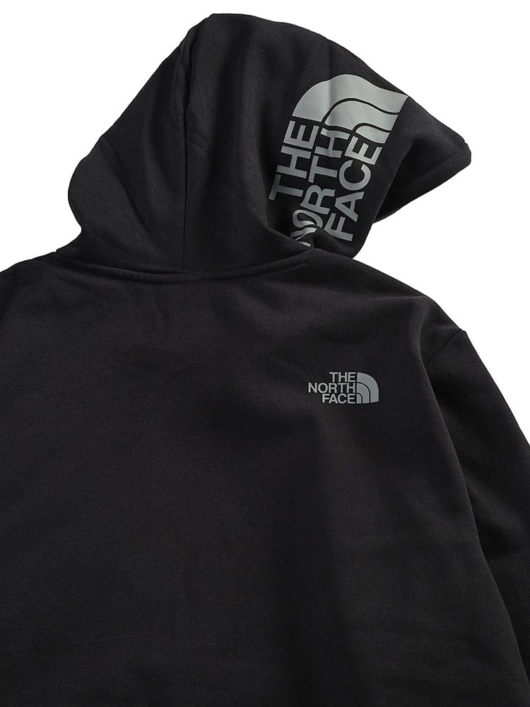 THE NORTH FACE (ザ ノースフェイス) 裏起毛 フードロゴ ポケット付き 