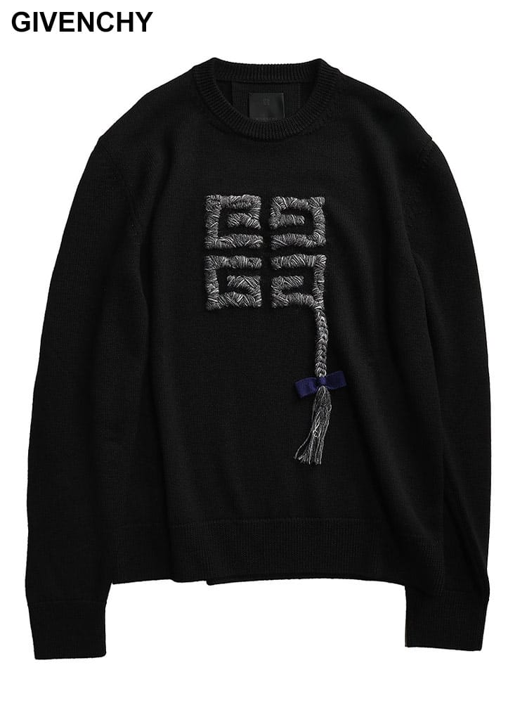 GIVENCHY (ジバンシィ) BIGロゴ クルーネック セーター GVBM90T54YKR メンズ