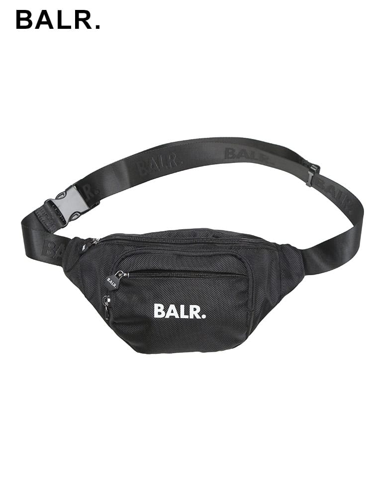 BALR. (ボーラー) ロゴプリント ボディバッグ U-SERIES SMALL WAISTPACK BA62201011 メンズ